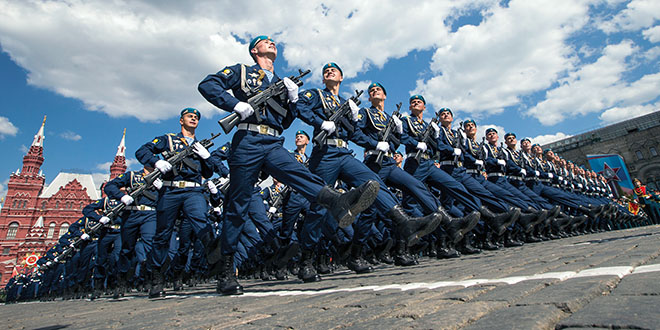 APTOPIX Russia V Day Parade Rehearsal