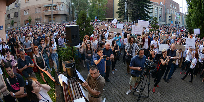 Протест Нови Сад